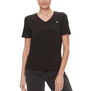 CALVIN KLEIN CK EMBRO BADGE V-NECK TEE J20J222560