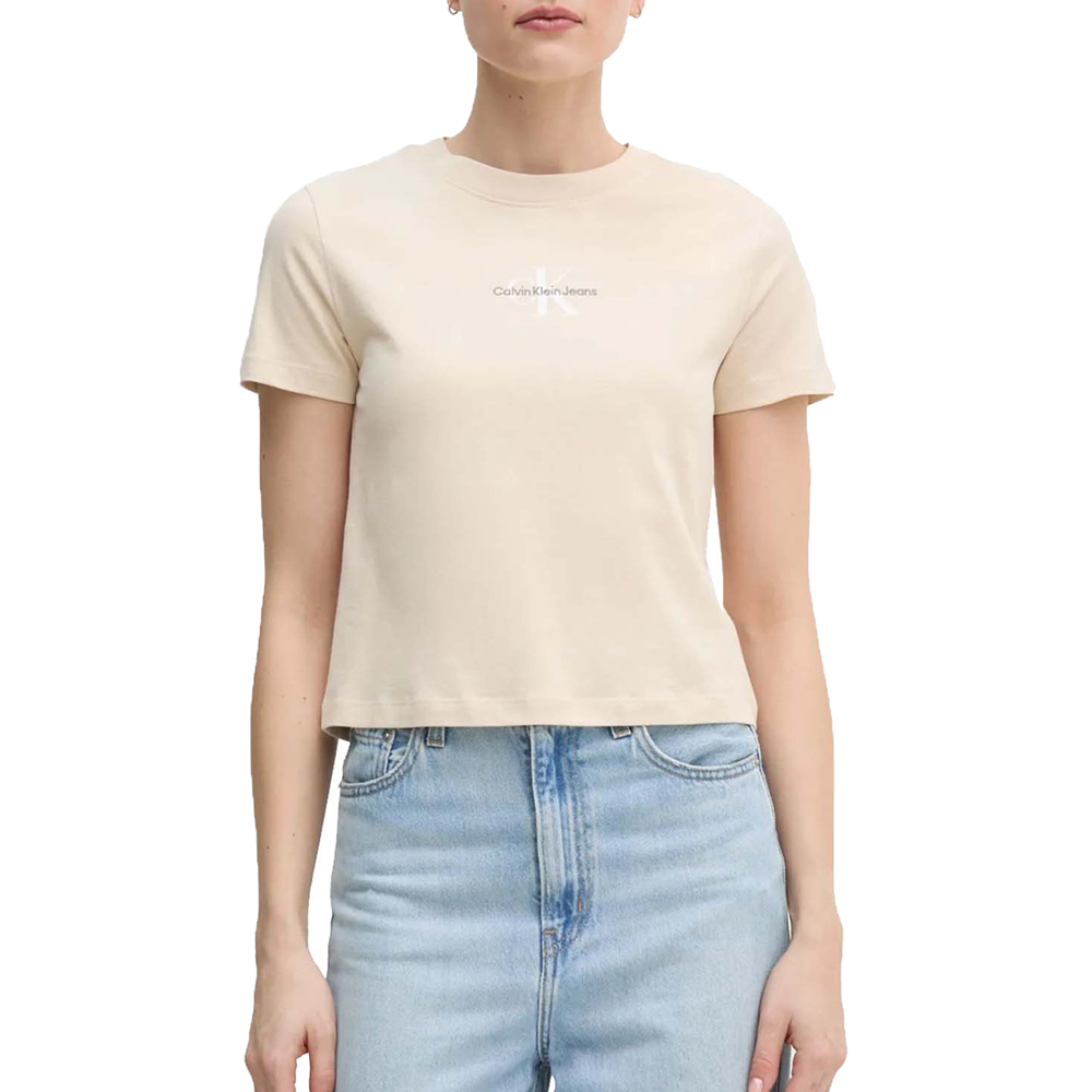CALVIN KLEIN MONOLOGO BABY TEE J20J223113 1