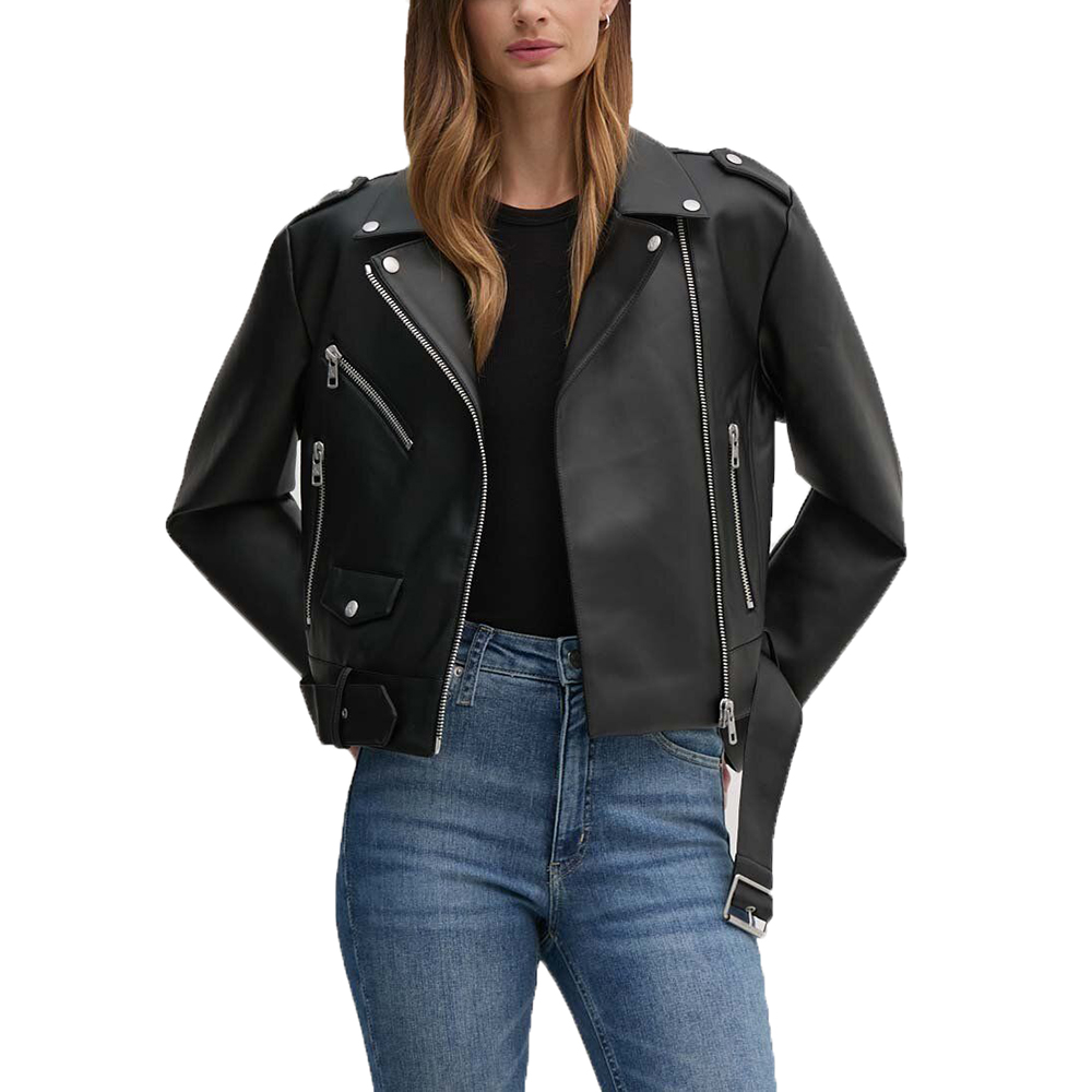 CALVIN KLEIN CLASSIC FAUX LEATHER BIKER J20J223448 1