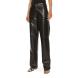 CALVIN KLEIN FAUX LEATHER HR STRAIGHT PANTS J20J223548 1