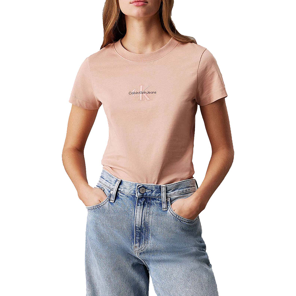 CALVIN KLEIN MONOLOGO SLIM TEE J20J223563 1
