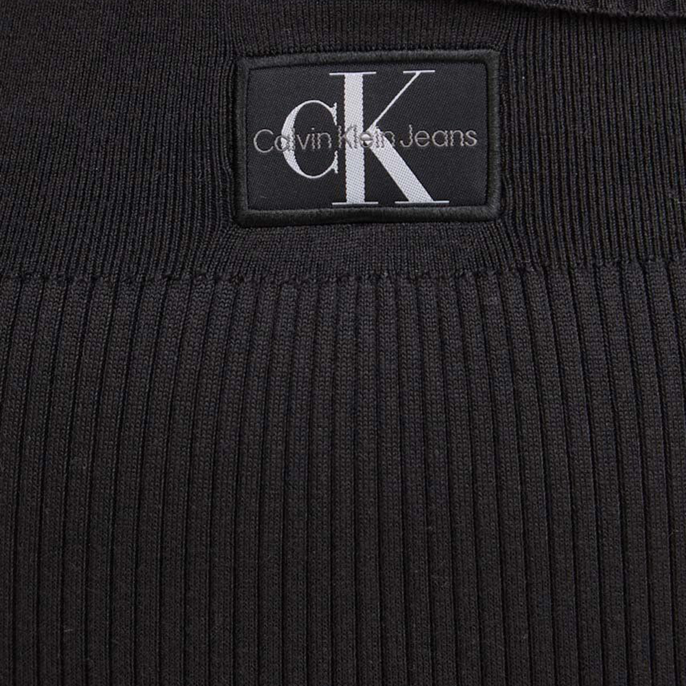 CALVIN KLEIN WOVEN LABEL SWEATER SKIRT J20J223606 3