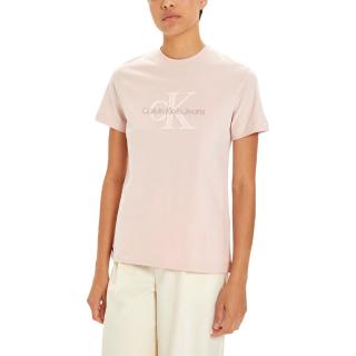 CALVIN KLEIN CHENILLE MONOLOGO REGULAR TEE J20J224244