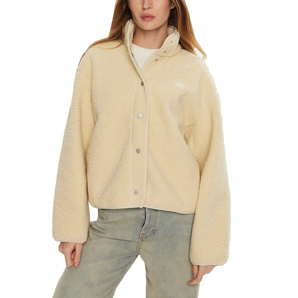 CALVIN KLEIN SHERPA OVERSHIRT J20J224928 1