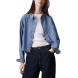 CALVIN KLEIN CROPPED DAD DENIM SHIRT J20J225011 1