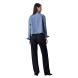 CALVIN KLEIN CROPPED DAD DENIM SHIRT J20J225011 2