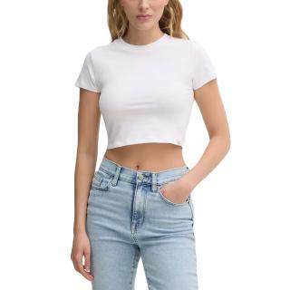 CALVIN KLEIN CLEAN CROPPED SHORT SLEEVE TEE J20J225237