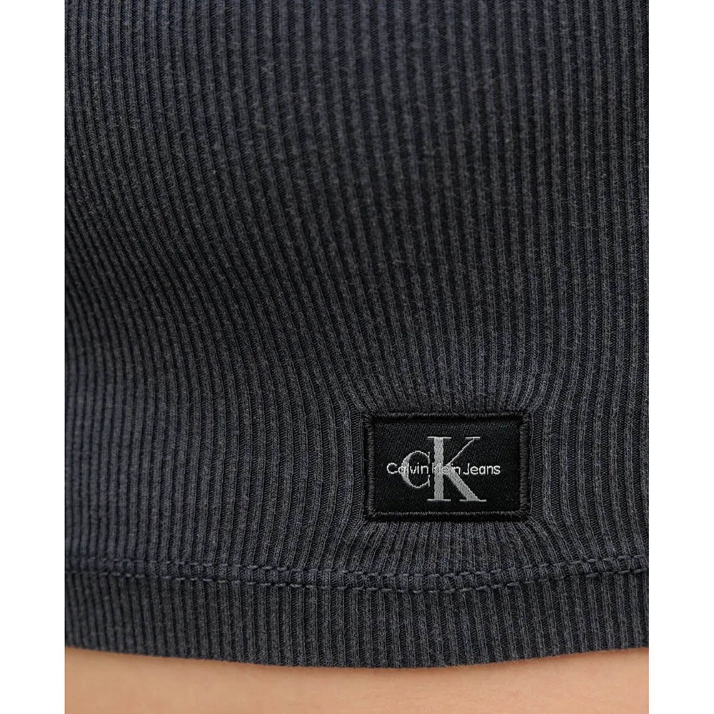 CALVIN KLEIN WASHED WOVEN LABEL RIB BRALETT J20J225246 3