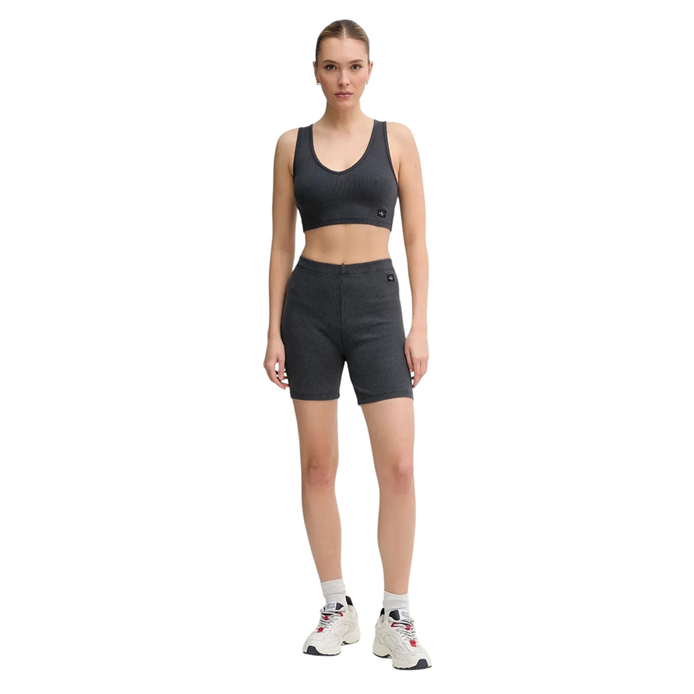 CALVIN KLEIN WASHED WOVEN LABEL RIB BRALETT J20J225246 4