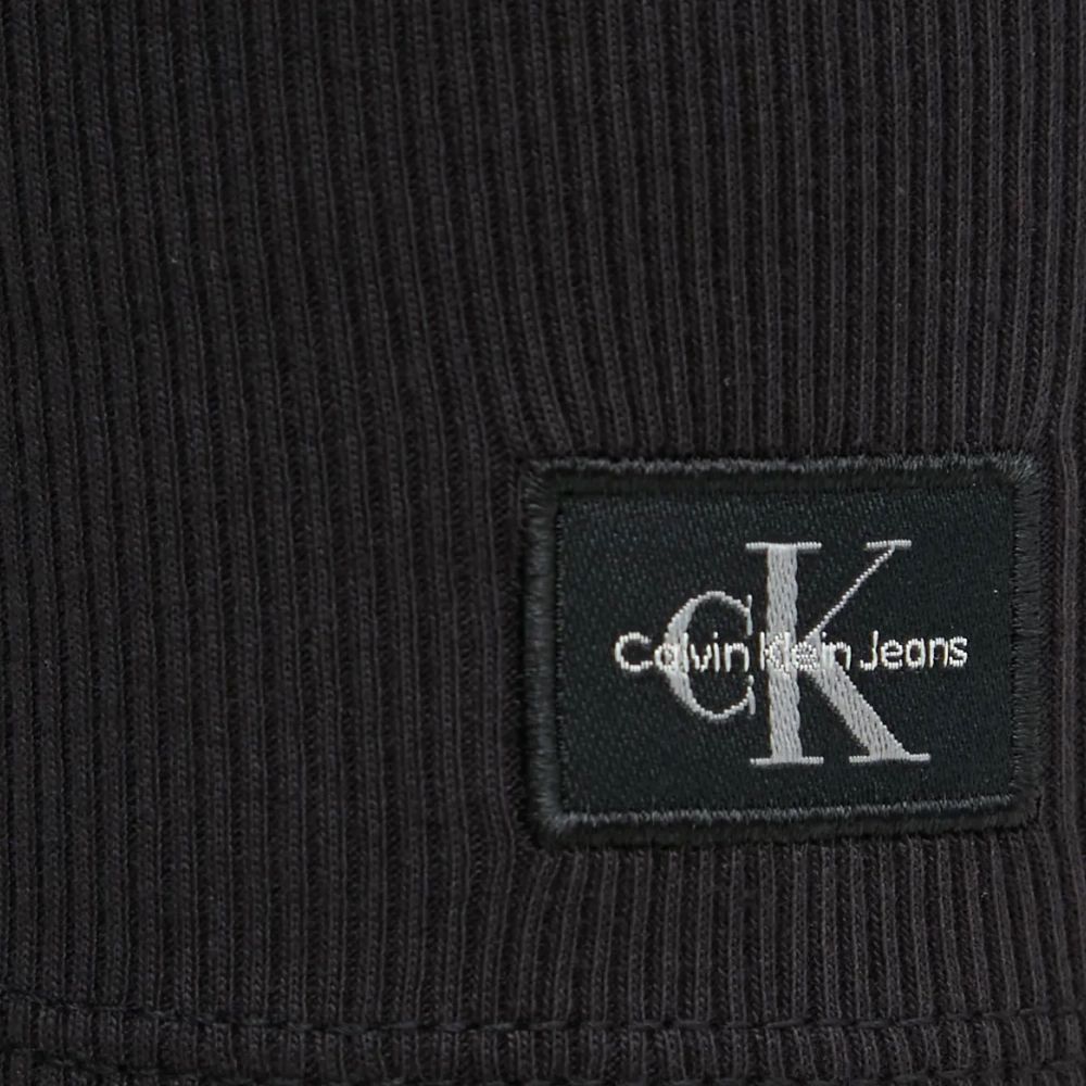 CALVIN KLEIN WOVEN LABEL RIB SLEEVELESS DRE J20J225263 4