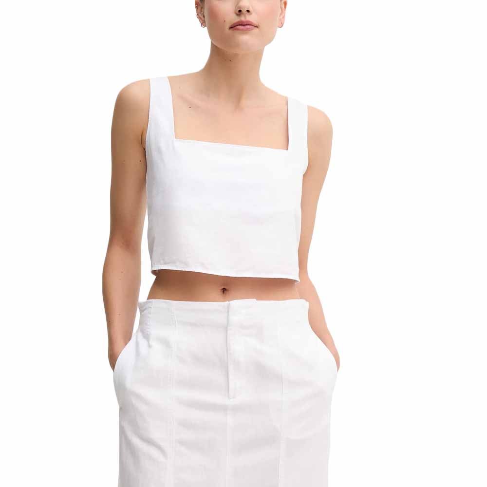 CALVIN KLEIN SOFT LINEN TOP J20J225347 1