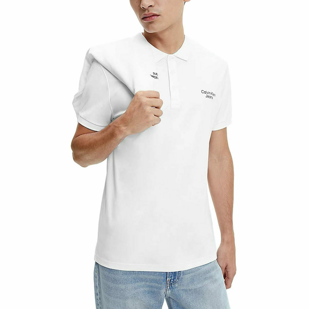 STACKED LOGO POLO 2