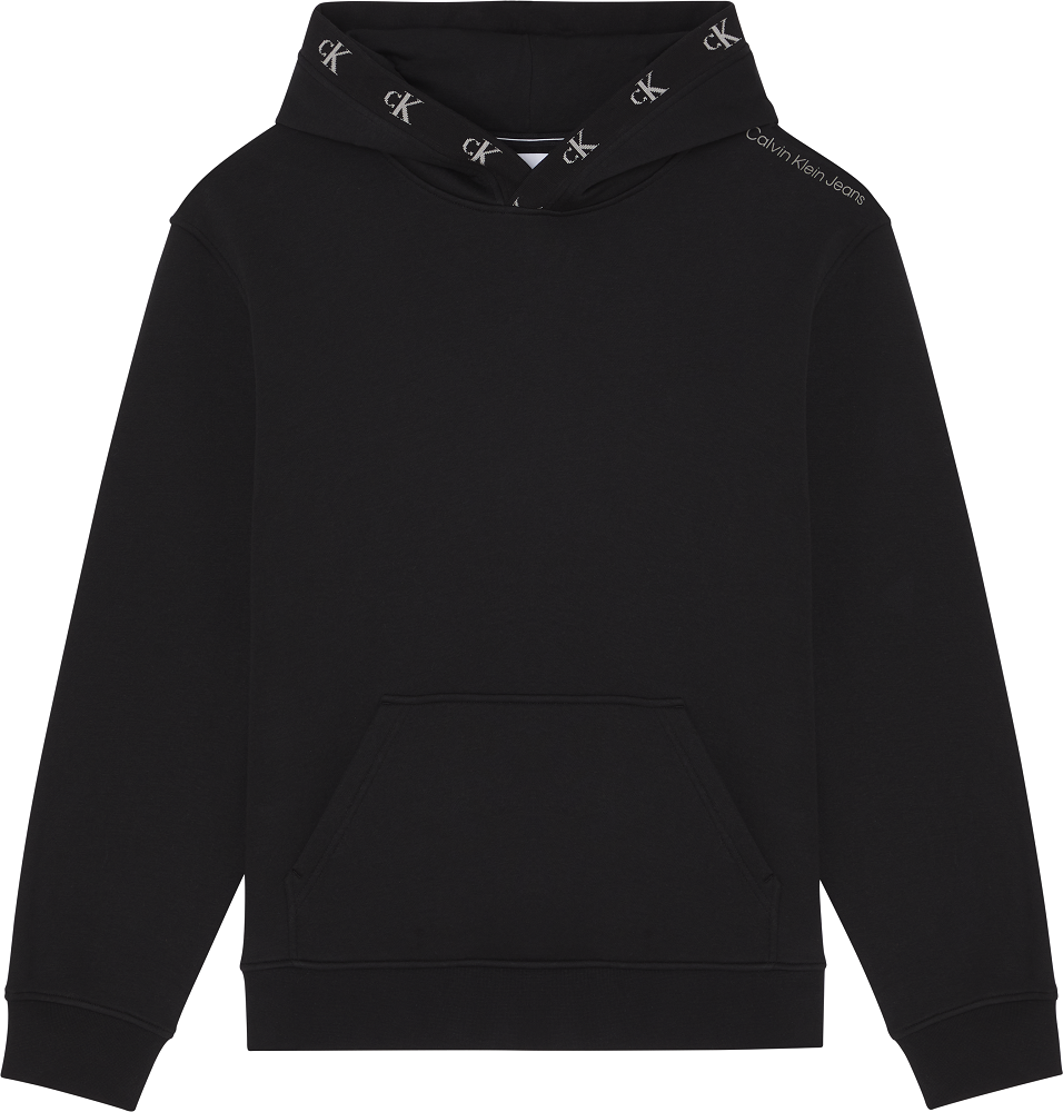 LOGO JACQUARD HOODIE J30J321883 1