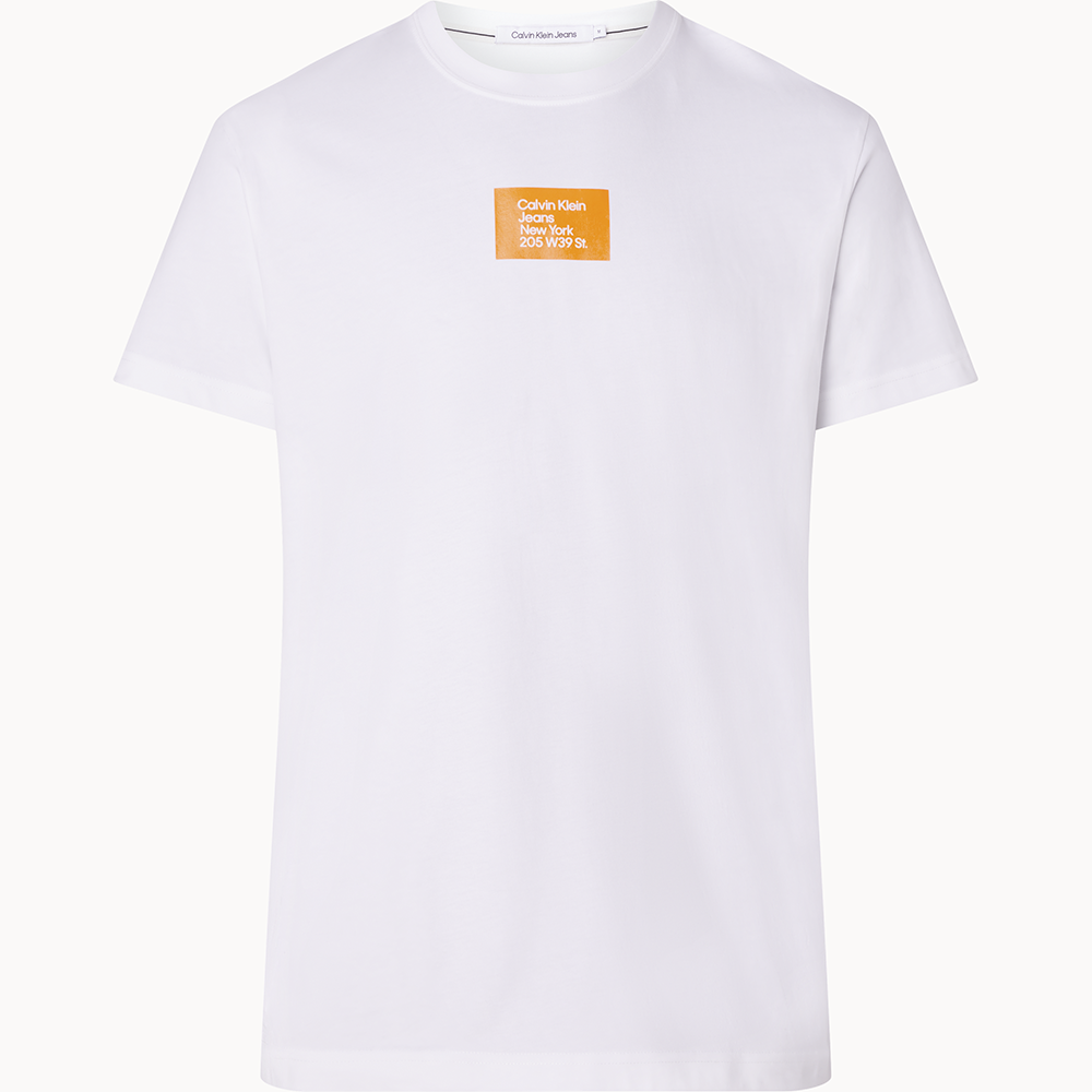 CALVIN KLEIN COLORED ADDRESS SMALL BOX TEE J30J322879 4