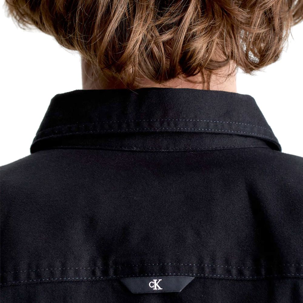 CALVIN KLEIN MONOLOGO BADGE RELAXED SHIRT J30J323255 3