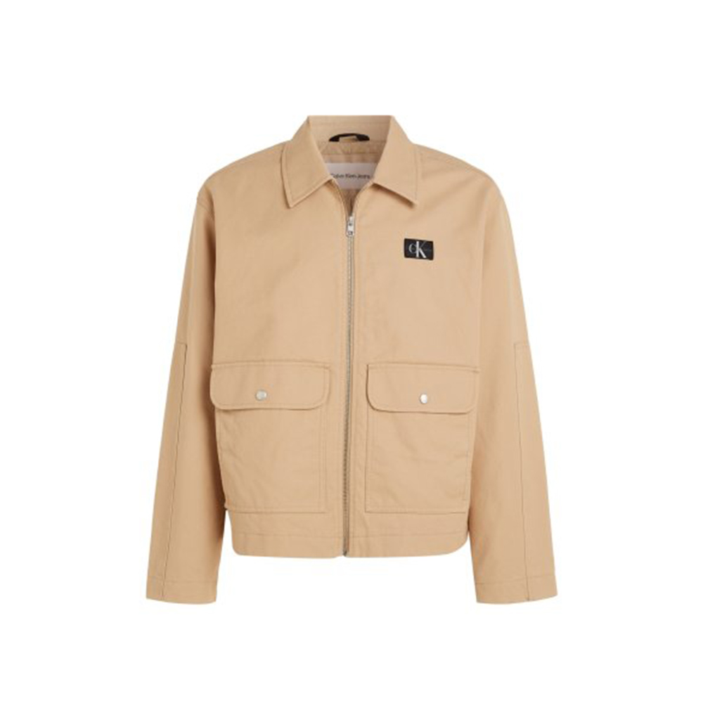 CALVIN KLEIN WORKWEAR BOXY CROPPED JACKET J30J323471 4