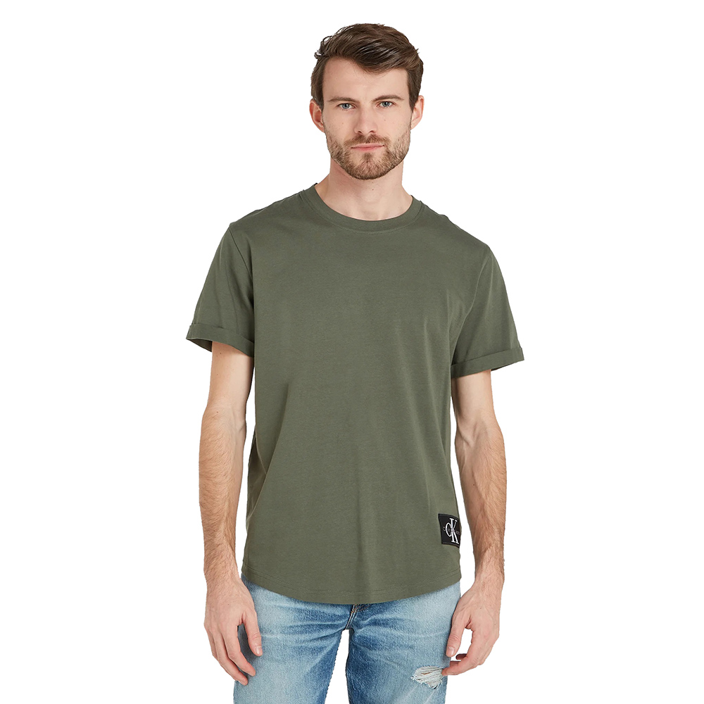 CALVIN KLEIN BADGE TURN UP SLEEVE J30J323482 1
