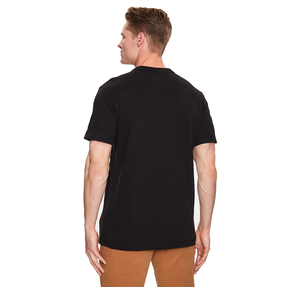 CALVIN KLEIN BADGE WAFFLE TEE J30J323489 2