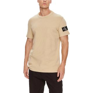 CALVIN KLEIN BADGE WAFFLE TEE J30J323489