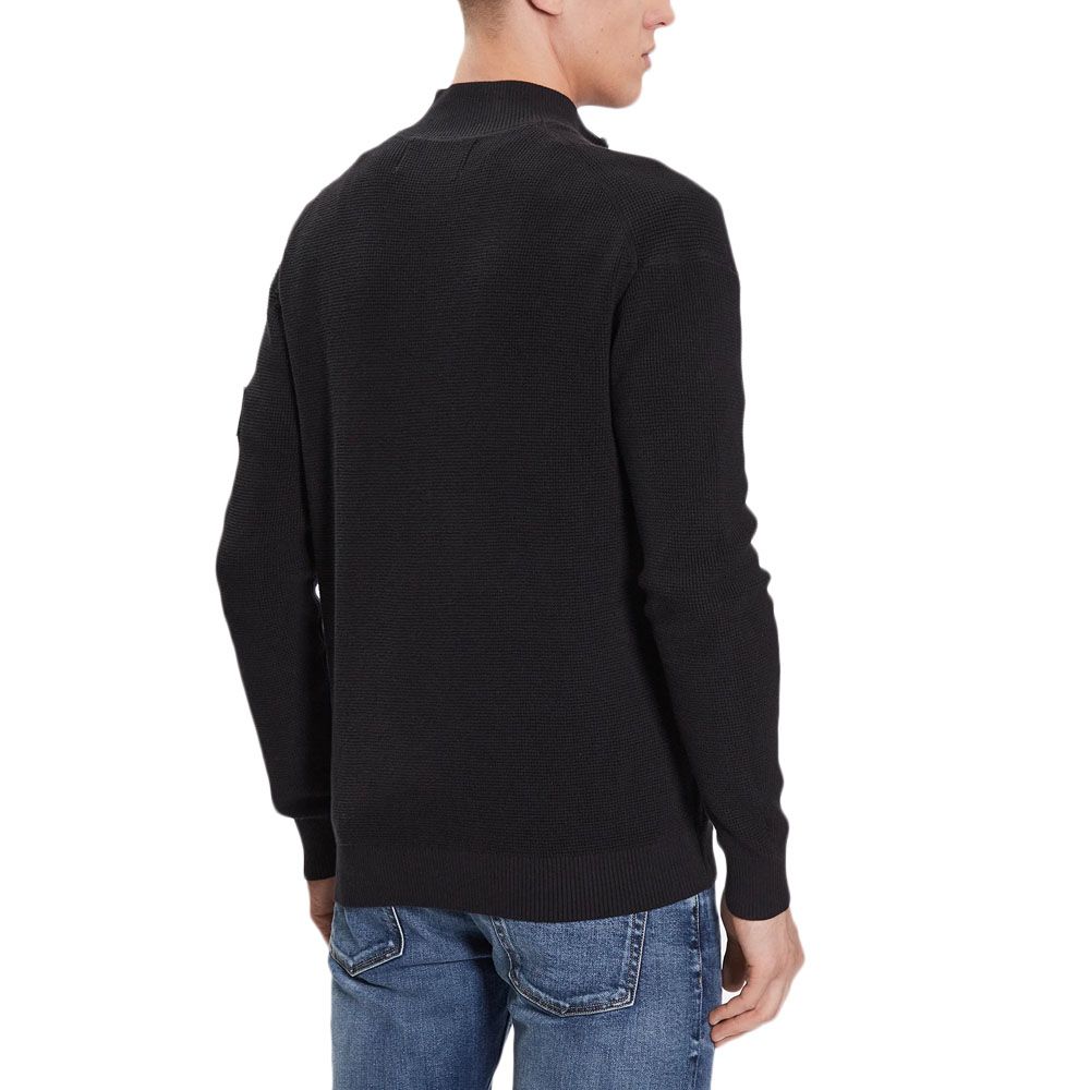 CALVIN KLEIN CORE BADGE SWEATER ZIP THROUGH J30J323814 2