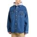 CALVIN KLEIN OVERSIZED LINEAR DENIM SHIRT J30J324579 1