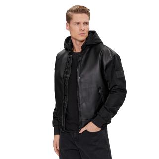 CALVIN KLEIN FAUX LEATHER BOMBER J30J324597