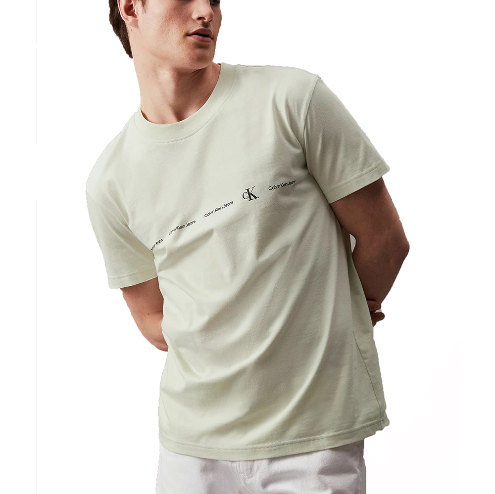 CALVIN KLEIN LOGO REPEAT TEE J30J324668 1