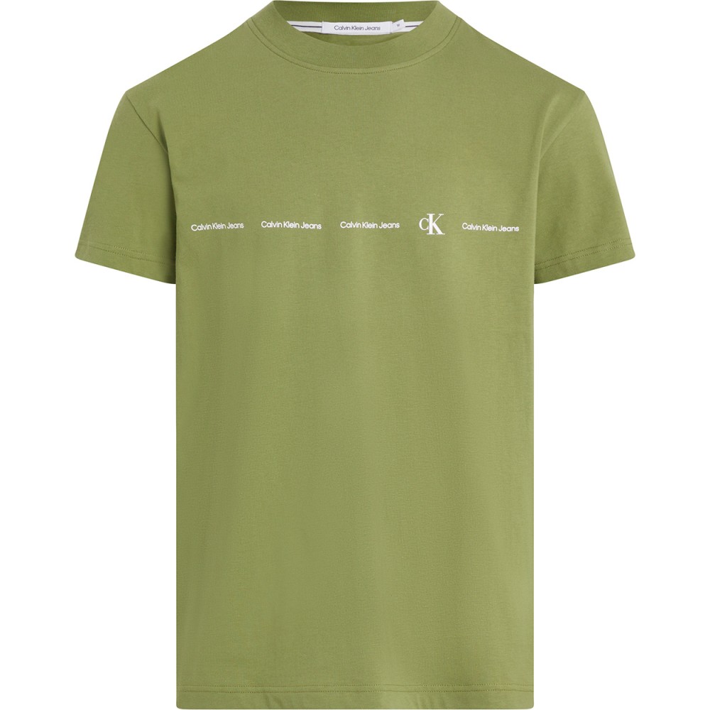 CALVIN KLEIN LOGO REPEAT TEE J30J324668 1