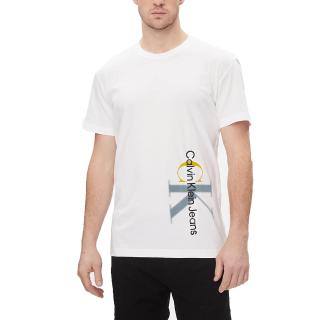 CALVIN KLEIN TWO TONE MONOLOGO TEE J30J324783