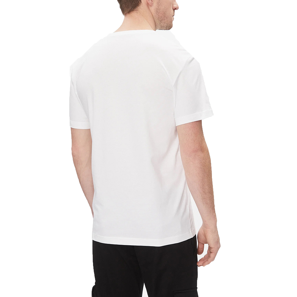 CALVIN KLEIN TWO TONE MONOLOGO TEE J30J324783 2