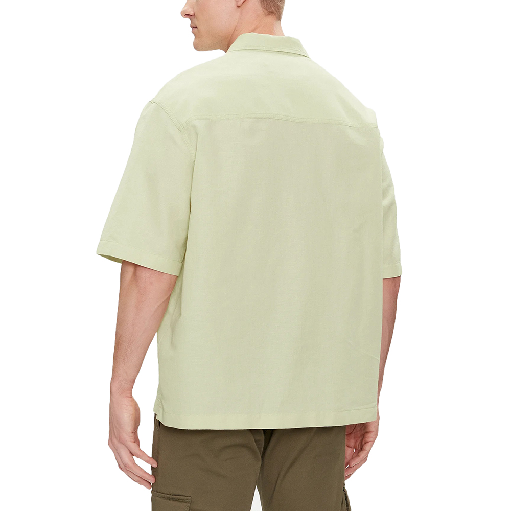 CALVIN KLEIN LINEN SS SHIRT J30J325173 2