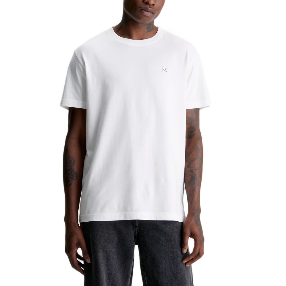 CALVIN KLEIN CK EMBRO BADGE TEE J30J325268 1