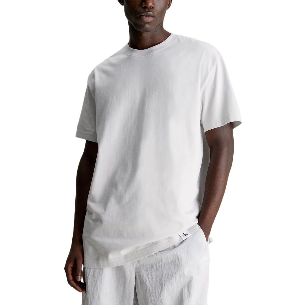 CALVIN KLEIN WOVEN TAB LONG TEE J30J325338 1