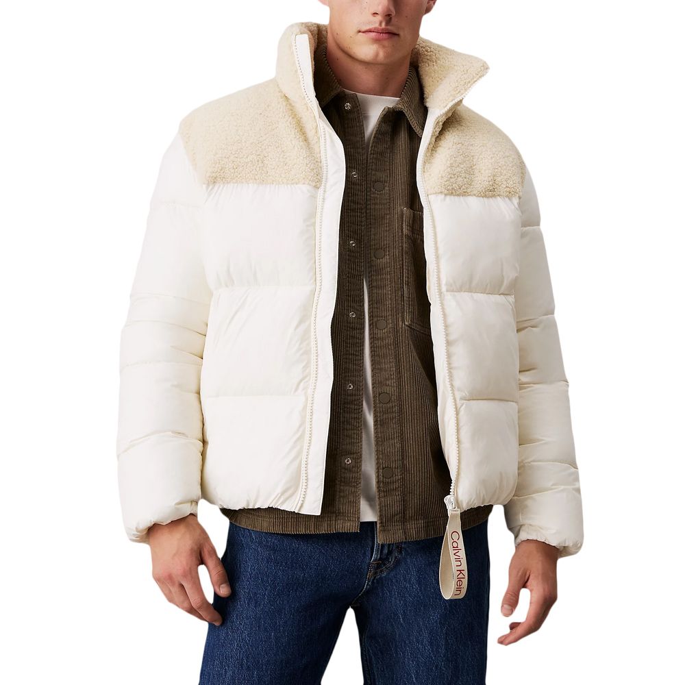 CALVIN KLEIN SHERPA PUFFER JACKET J30J326091 1