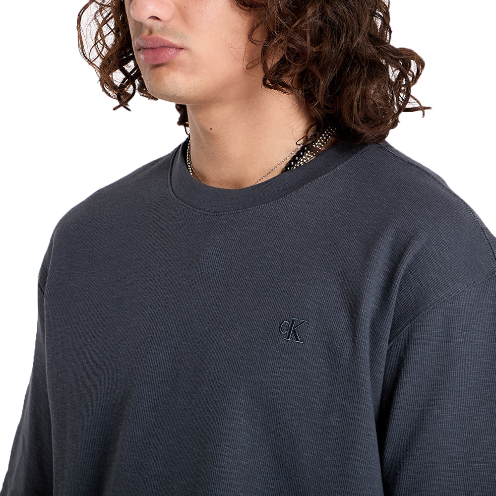 CALVIN KLEIN SLUB RIB TEE J30J326448 3