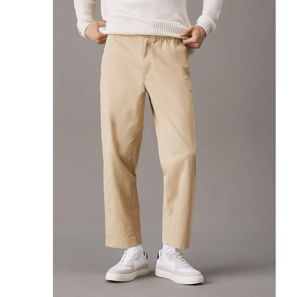 CALVIN KLEIN CROPPED WOVEN PANT J30J326822 1