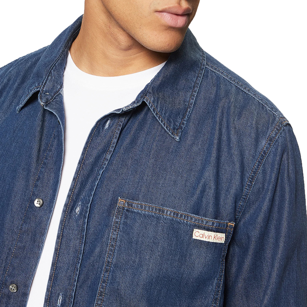 CALVIN KLEIN REGULAR DENIM SHIRT J30J327022 3