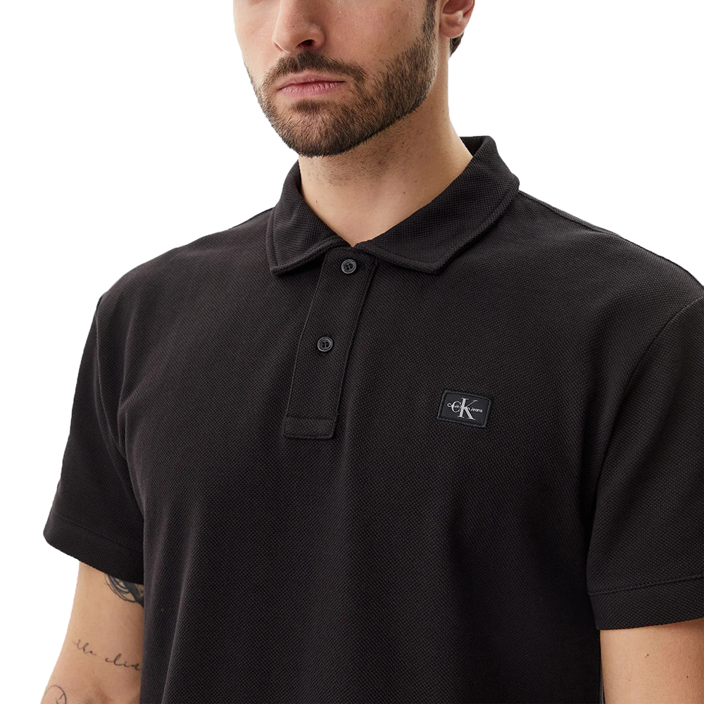 CALVIN KLEIN WOVEN LABEL POLO J30J327040 3
