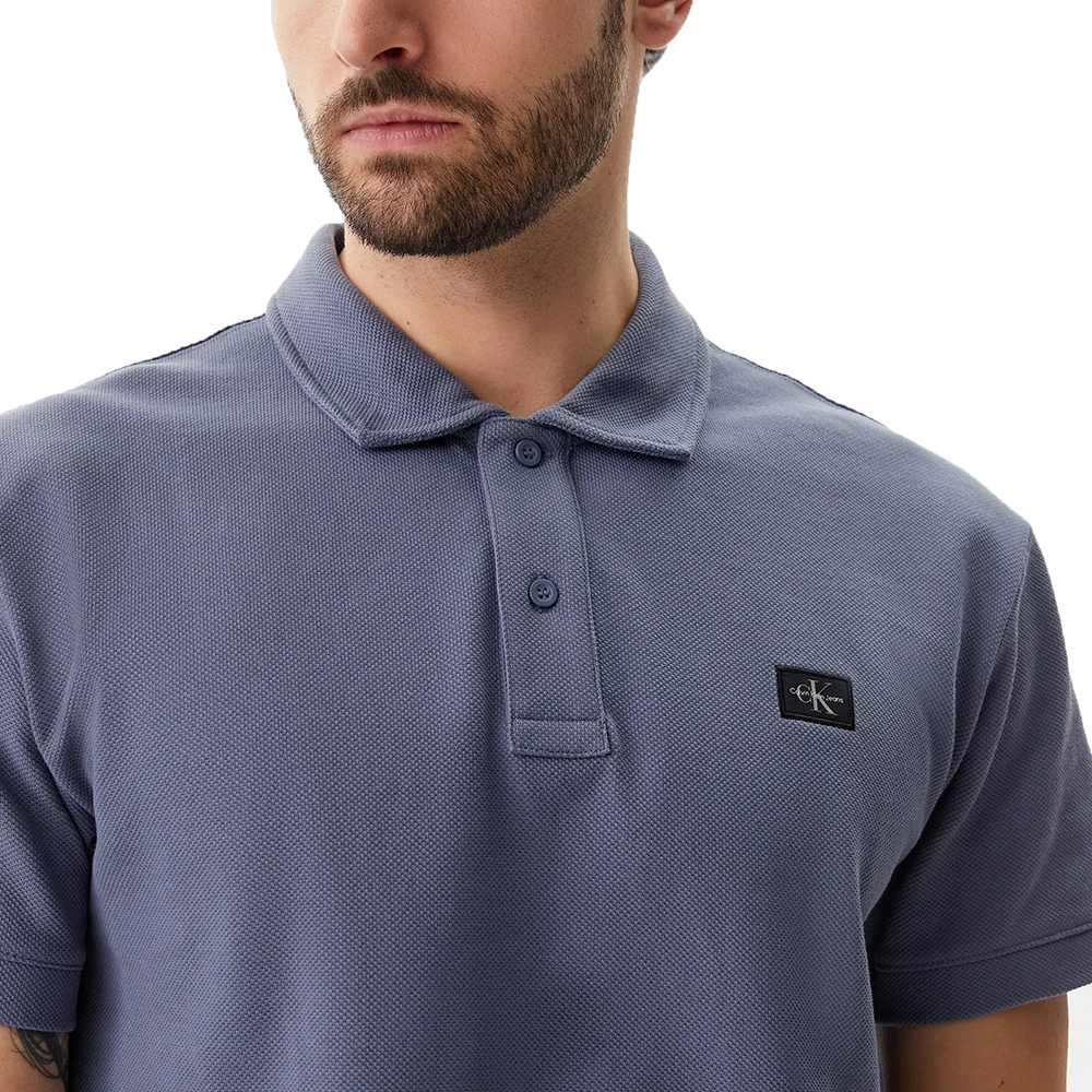 CALVIN KLEIN WOVEN LABEL POLO J30J327040 3