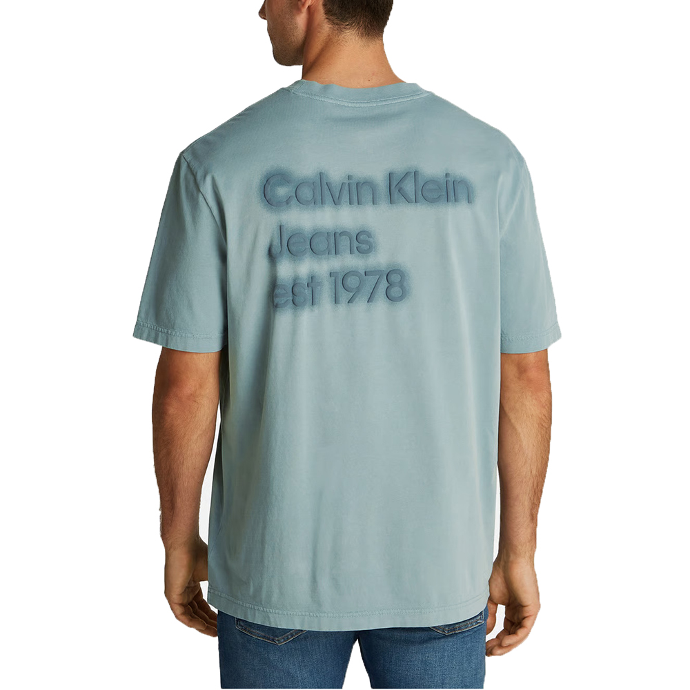 CALVIN KLEIN WASHED PUFF PRINT TEE J30J327078 1