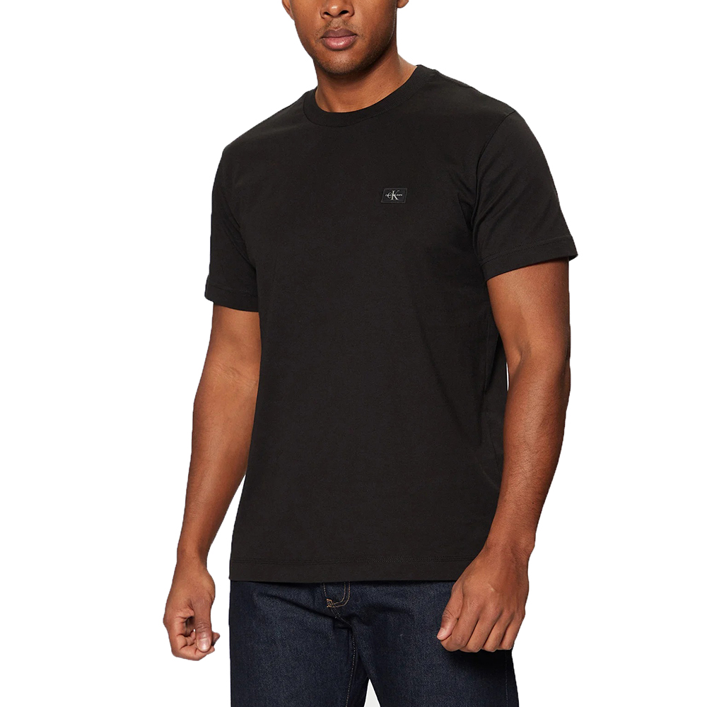 CALVIN KLEIN WOVEN LABEL REGULAR TEE J30J327100 1
