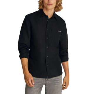 CALVIN KLEIN LINEN COTTON SHIRT J30J327295