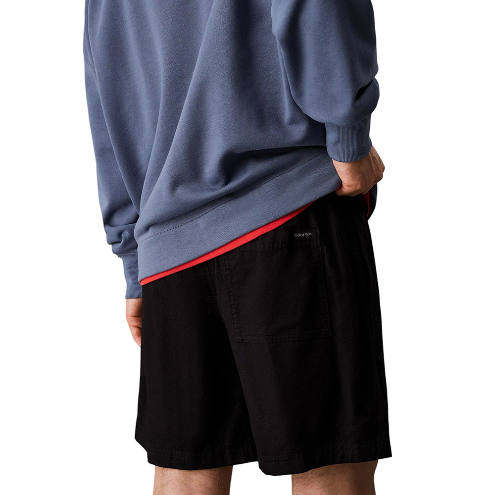 CALVIN KLEIN LINEN SHORT J30J327300 2