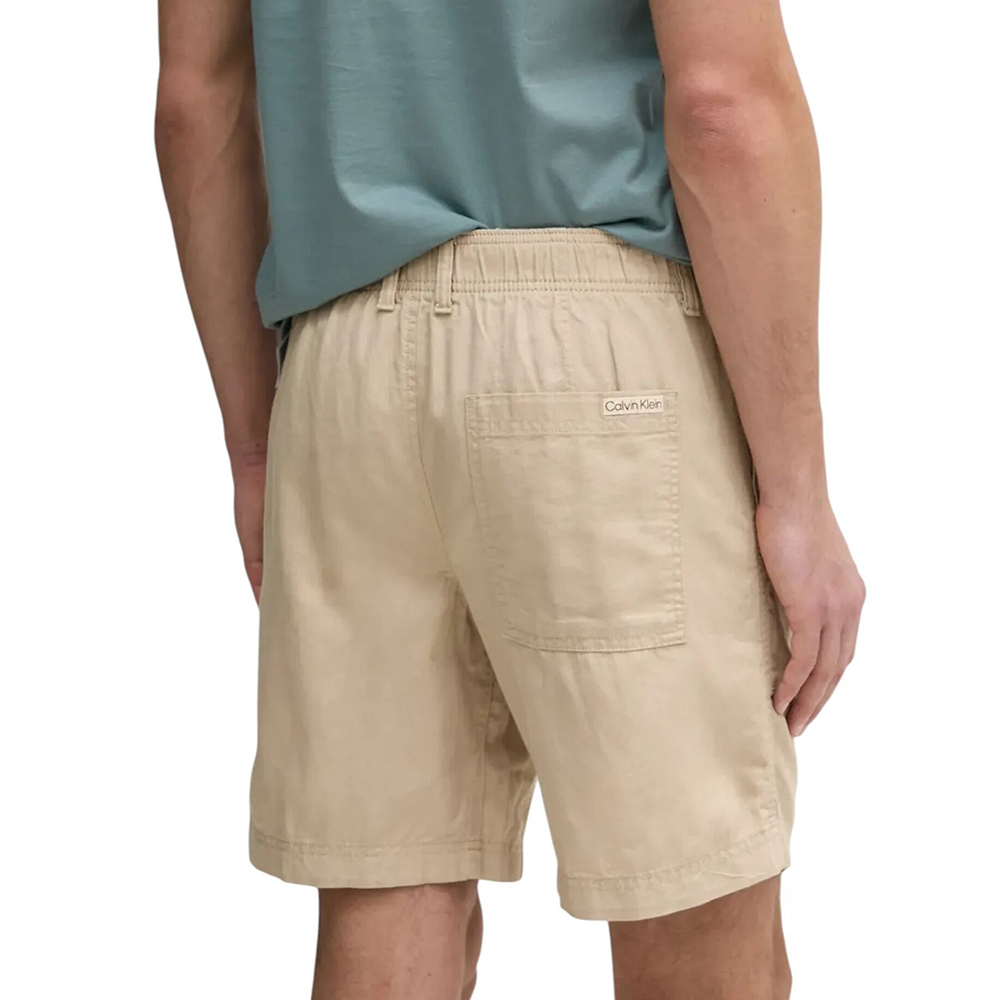 CALVIN KLEIN LINEN SHORT J30J327300 2