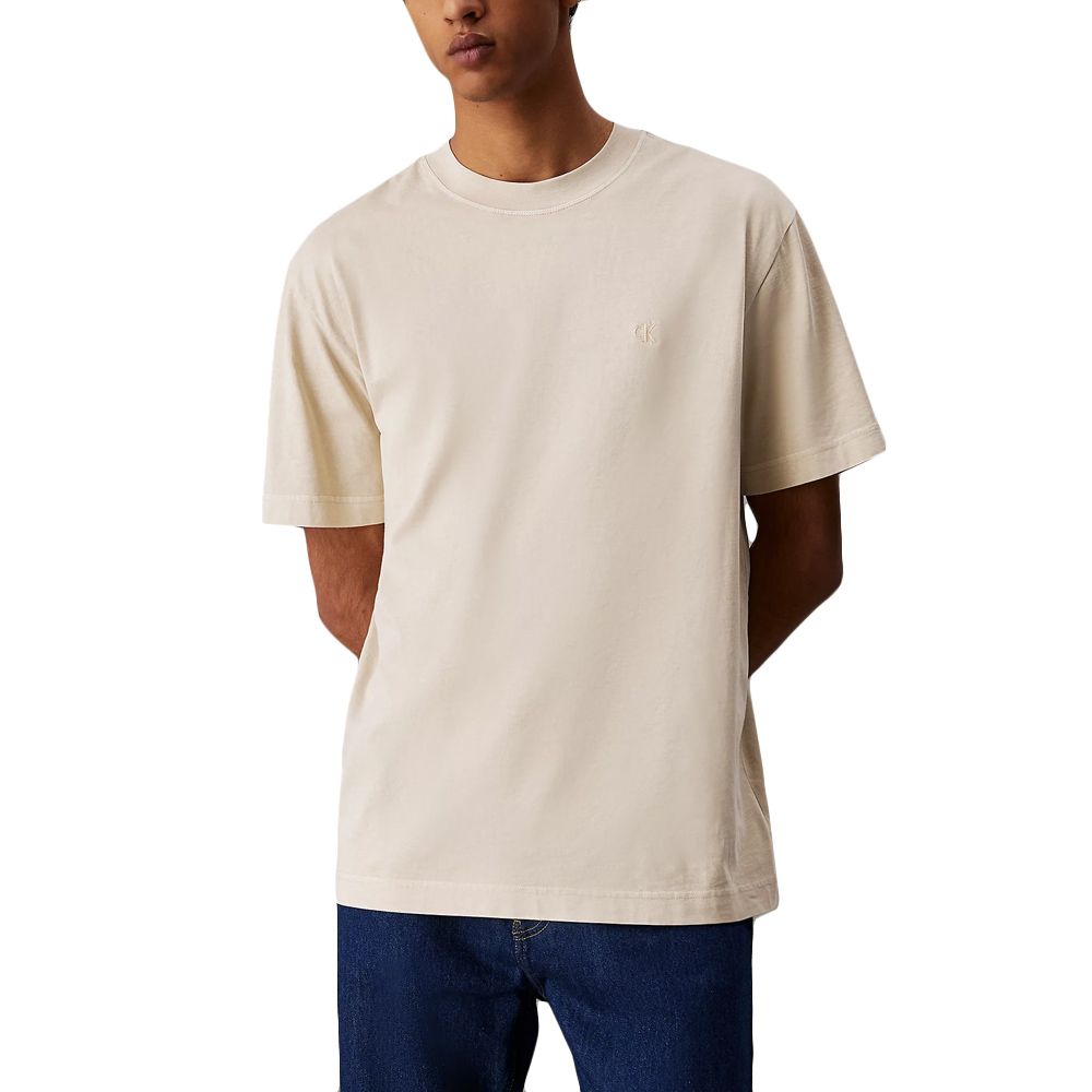 CALVIN KLEIN BOLD WASHED CK APPLIQUE TEE J30J327488 2