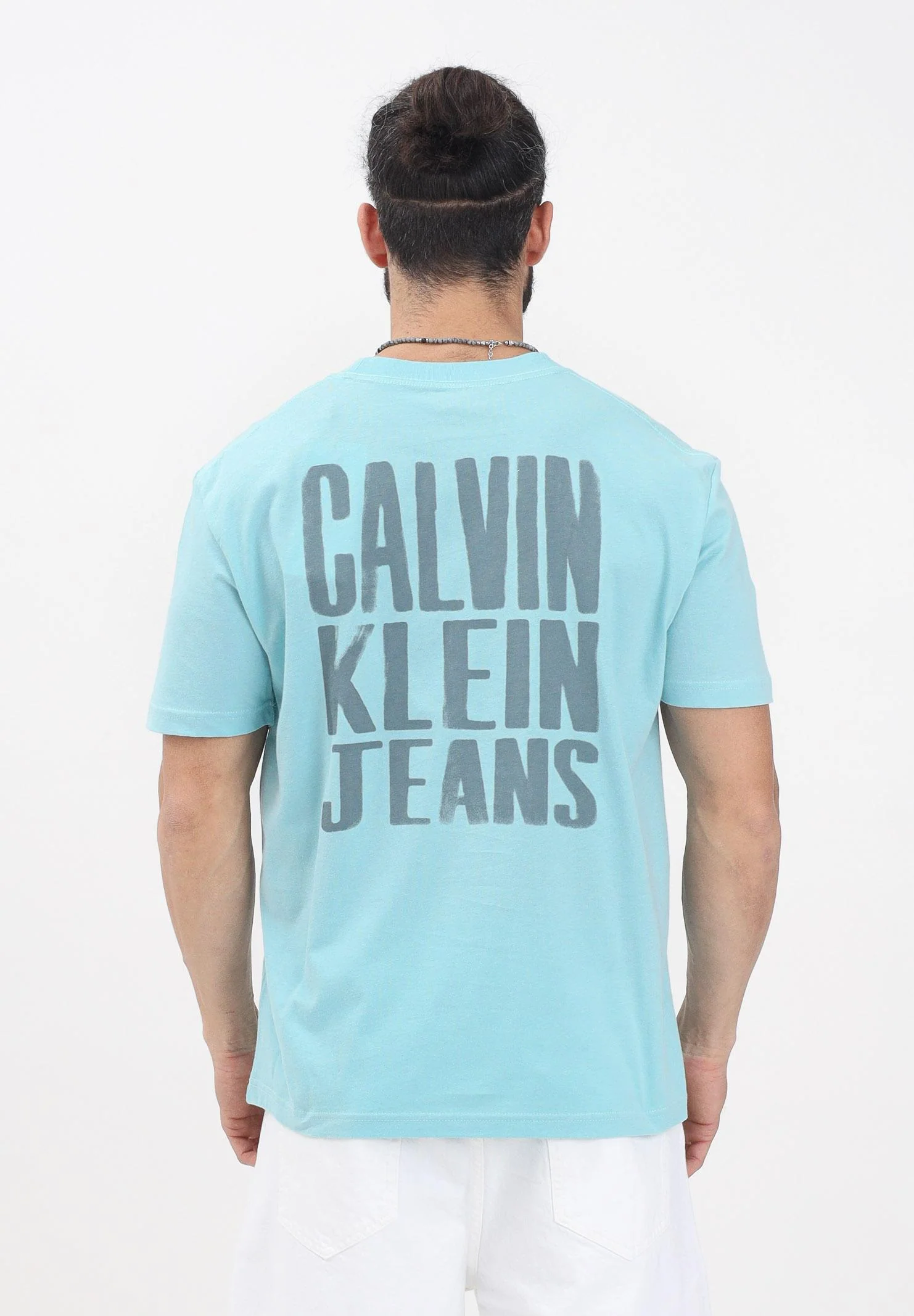 CALVIN KLEIN PAINTED CALVIN KLEIN JEANS TEE J30J327523 1