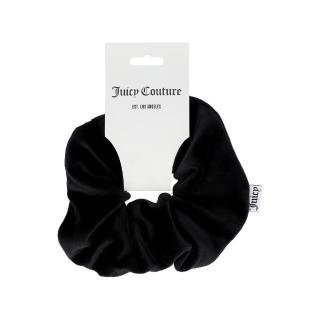 JUICY COUTURE PAM MONO CHECK SCRUNCHIE 94% POLYESTER 6% ELASTANE, ULTRA VELOUR - 260 GSM