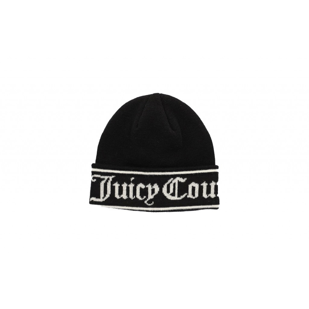 JUICY COUTURE INGRID FLAT KNIT BEANIE JCAWH222045 1