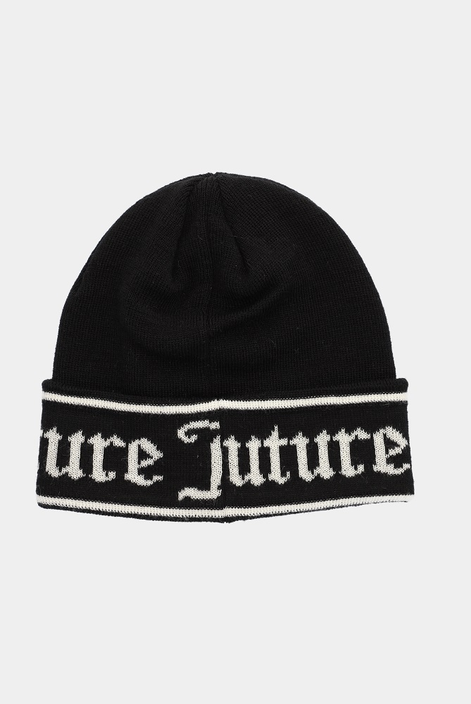 JUICY COUTURE INGRID FLAT KNIT BEANIE JCAWH222045 2