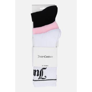 JUICY COUTURE AJAH LOGO 3 PACK SOCK JCAXS223714